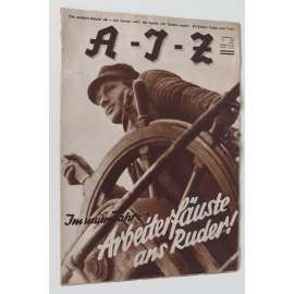 A-I-Z [Arbeiter-Illustrierte-Zeitung; AIZ], roč. 11, 1932, č. 1 [časopis; fotografie; komunismus]