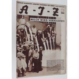 A-I-Z [Arbeiter-Illustrierte-Zeitung; AIZ], roč. 11, 1932, č. 12 [časopis; fotografie; komunismus]