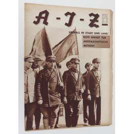 A-I-Z [Arbeiter-Illustrierte-Zeitung; AIZ], roč. 11, 1932, č. 24 [časopis; fotografie; komunismus]