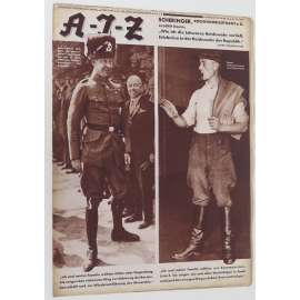 A-I-Z [Arbeiter-Illustrierte-Zeitung; AIZ], roč. 11, 1932, č. 43 [časopis; fotografie; komunismus]