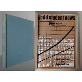 World Student News. Magazine of the International Union of Students, Vol. 26, 1972, Nos. 1-12 [Mezinárodní svaz studenstva, studentský časopis východního bloku, propaganda, antiimperialismus, antikolonialismus]