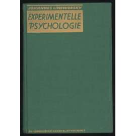 Experimentelle Psychologie. Fünfte, neubearbeitete Auflage. 12.-14. Tausend [= Philosophische Handbibliothek; Band V] [experimentální psychologie, úvod]