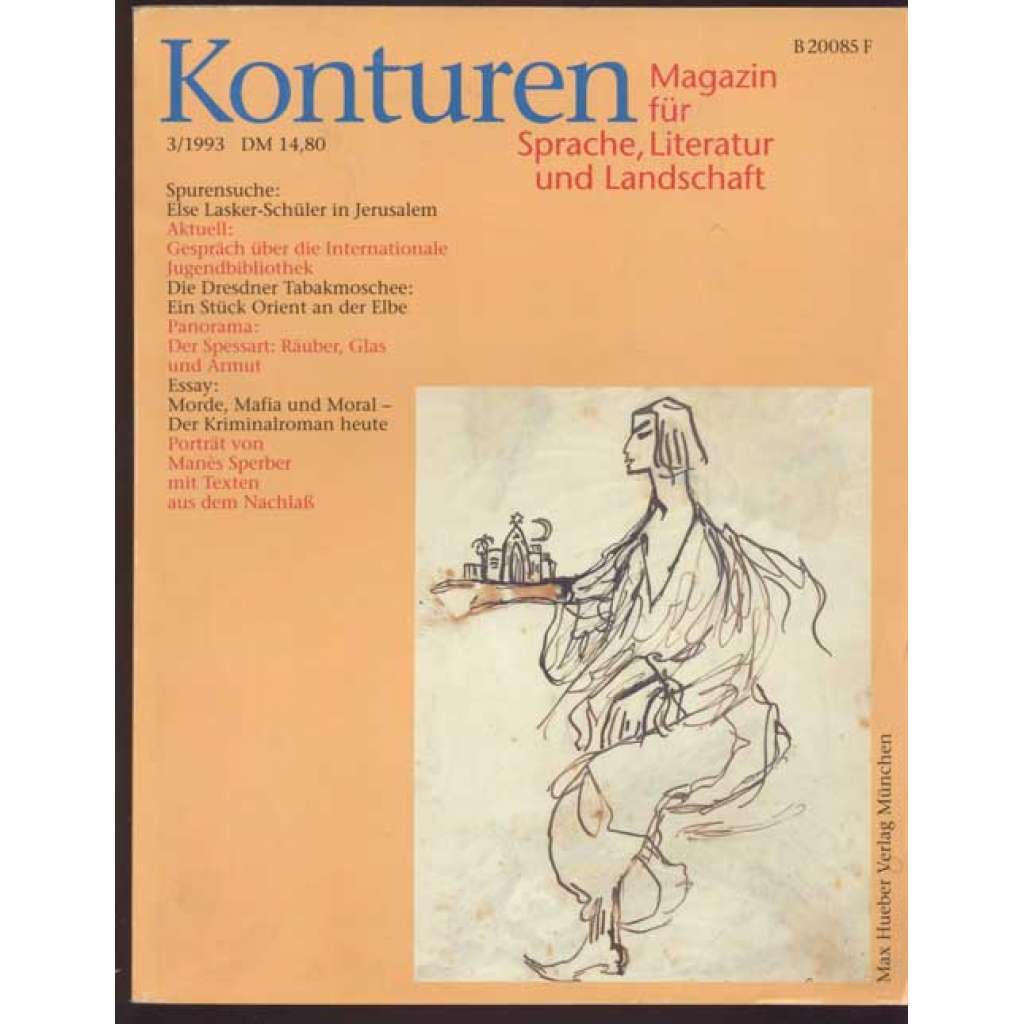 Konturen. Magazin für Sprache, Literatur und Landschaft; 3/1993 [literární věda, Německo]