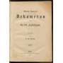 Giovanni Boccacio's Dekameron oder die 100 Erzählungen. Deutsch von D. W. Soltau [italská literatura, vazba kůže]