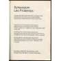 Symposium Leo Frobenius: Perspectives des études africaines contemporaines = Perspectives of Contemporary African Studies = ... [Afrika, Kamerun, etnografie]