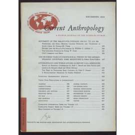 Current Anthropology: A World Journal of the Sciences of Man; Vol. 5, No. 5, December 1964 [časopis, antropologie]