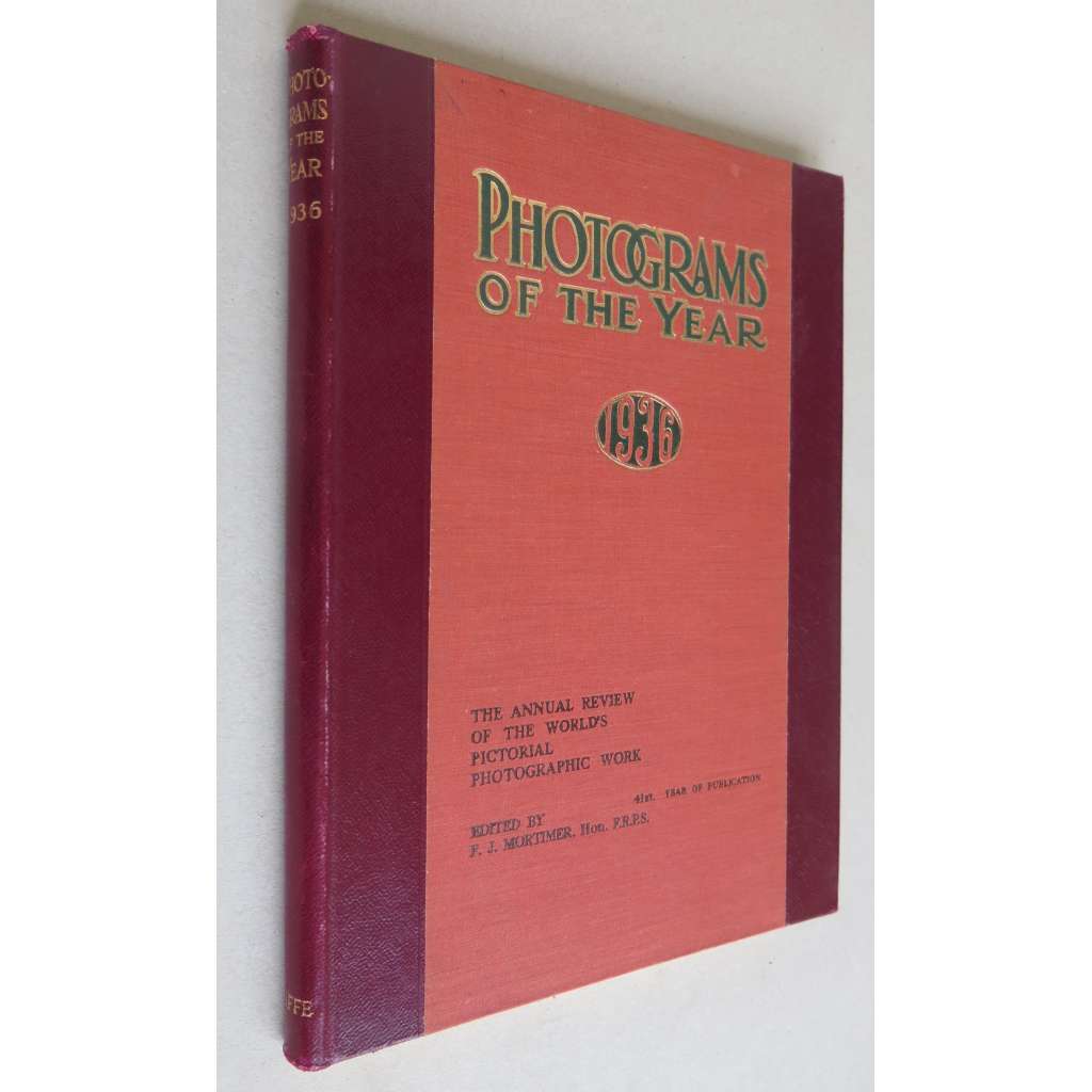 Photograms of the Year 1936: The Annual Review of the World’s Pictorial Photographic Work; 41st Year of Issue [časopis, amatérská fotografie, Anglie, Jan Lauschmann]