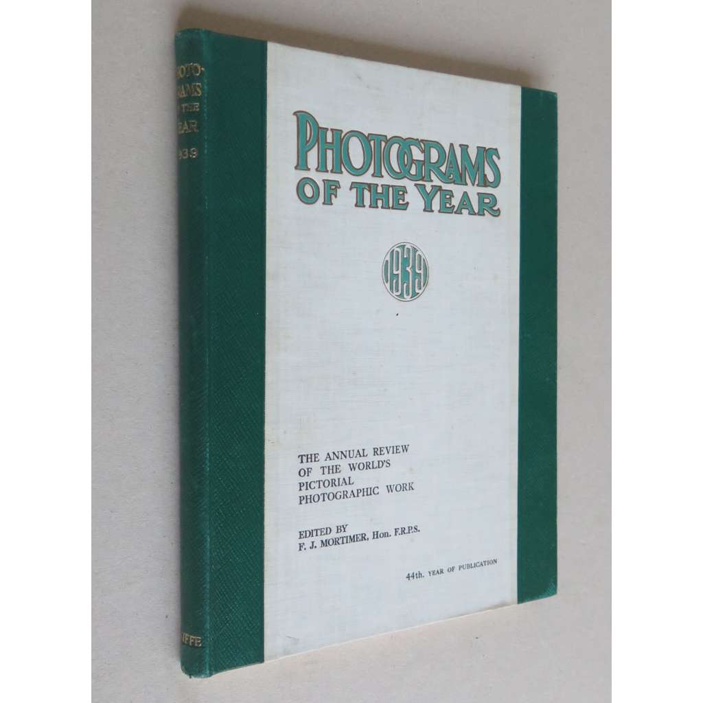 Photograms of the Year 1939: The Annual Review of the World’s Pictorial Photographic Work; 44th Year of Issue [časopis, amatérská fotografie, Anglie, Jan Lauschmann]