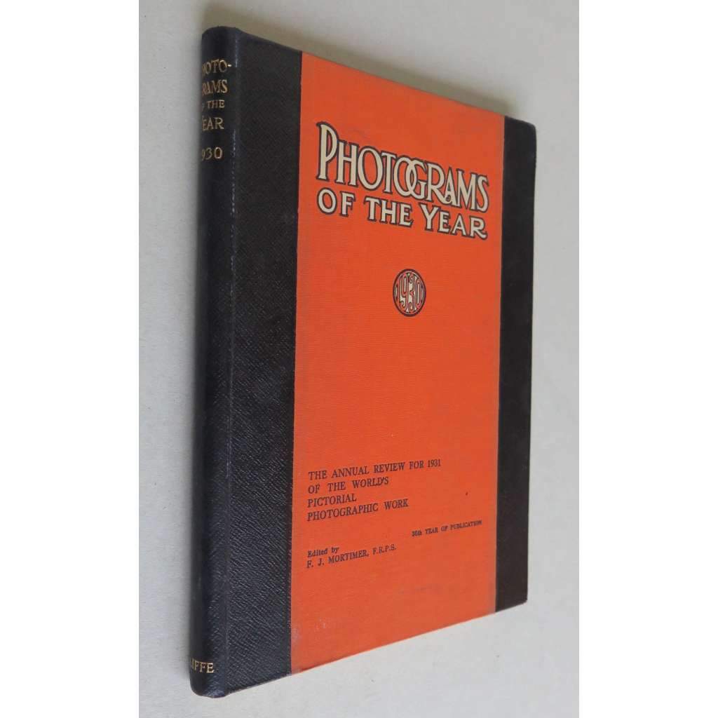 Photograms of the Year 1930: The Annual Review for 1931 of the World’s Pictorial Photographic Work; 36th Year of Issue [časopis, amatérská fotografie, Anglie, Jan Lauschmann]