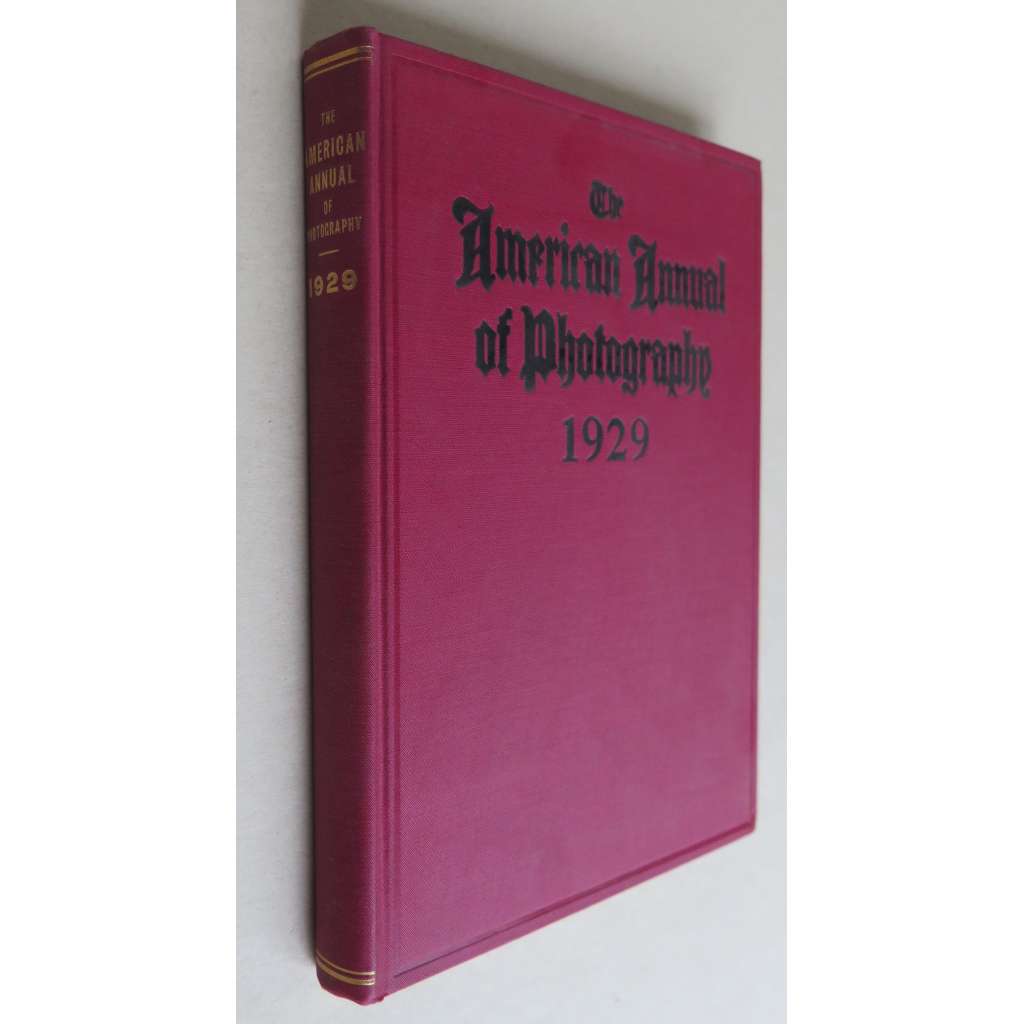 The American Annual of Photography; 1929 Volume XLIII [časopis, amatérská fotografie, pozůstalost Jan Lauschmann]