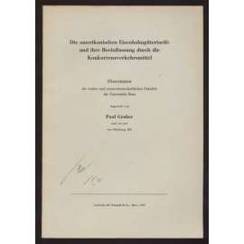 Die amerikanischen Eisenbahngütertarife und ihre Beeinflussung durch die Konkurrenzverkehrsmittel. Dissertation der rechts- und staatswissenschaftlichen Fakultät der Universität Bern	[dráha, ekonomika]