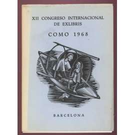 XII Congreso internacional de Exlibris. Como 1968 [kongres, grafika]