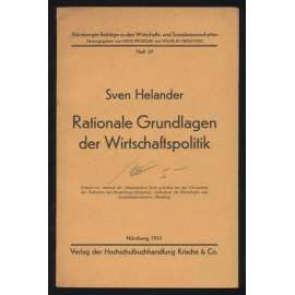 Rationale Grundlagen der Wirtschaftspolitik. ... [ekonomika, politika]