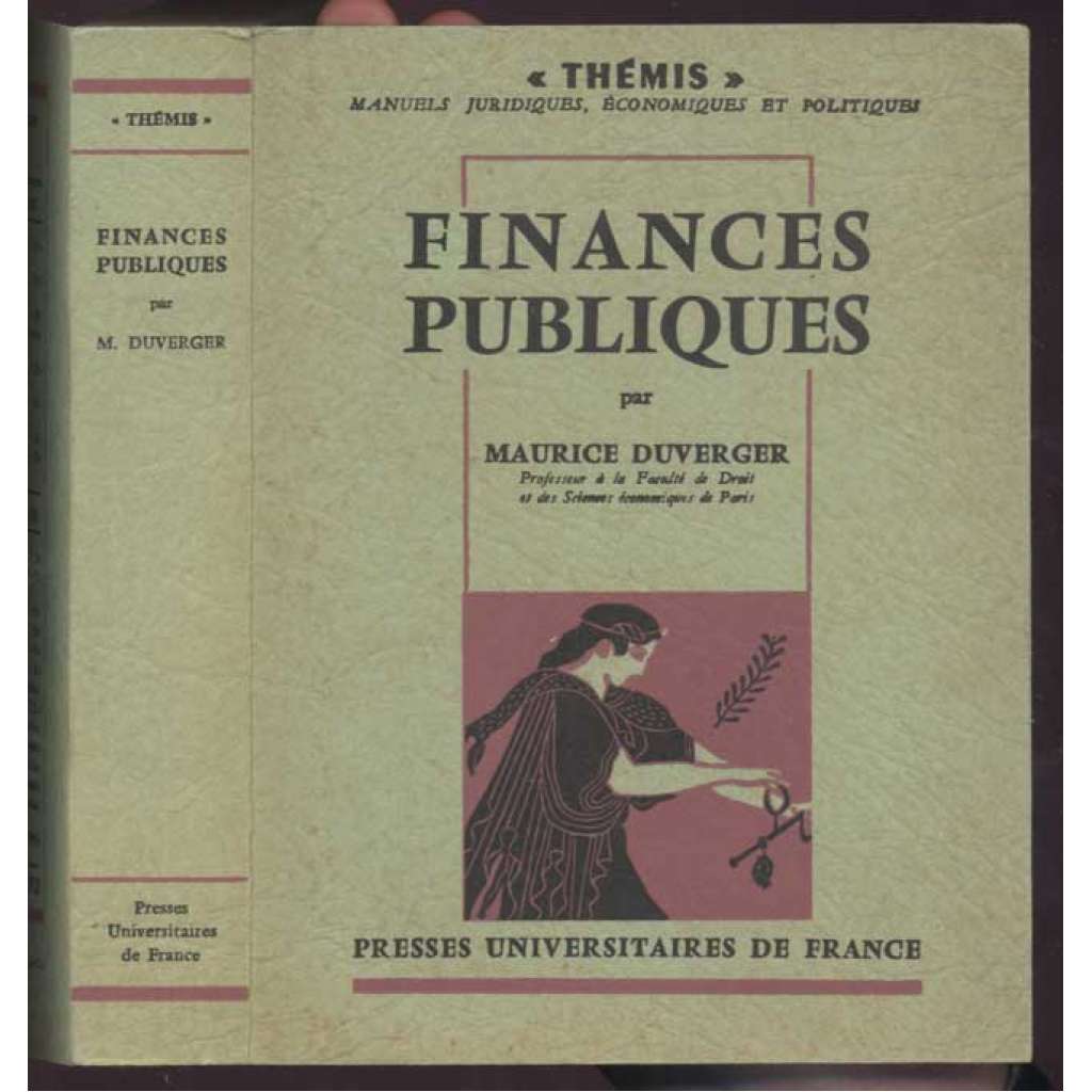 Finances publiques. Cinquième édition remaniée et mise a jour [= „Thémis“ Manuels juridiques, économiques et politiques] [veřejné finance, Francie, příručka]