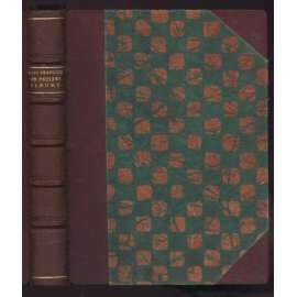 Les petites fleurs de Saint Francois d'Assise. Traduites par André Pératé. Illustrations de Maurice Denis [náboženství, vazba kůže, František z Assisi, Kvítka]