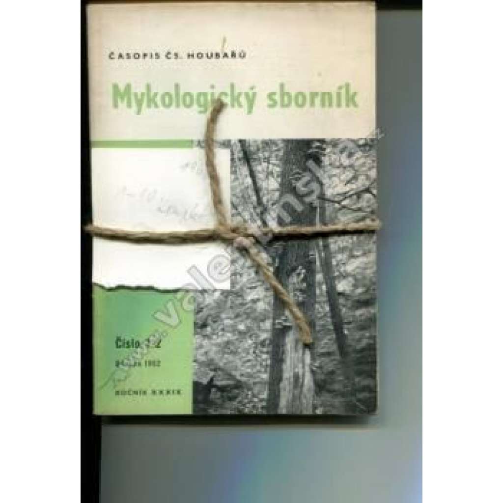 Mykologický sborník. Časopis československých houbařů r. XXXIX (1962) [houby, mykologie, mj. houby škodlivé a jedovaté)