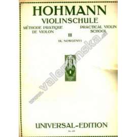 Violinschule III. (noty, housle)