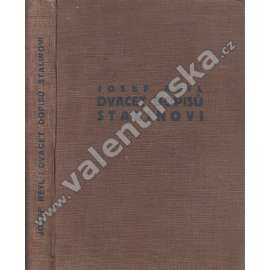 Dvacet dopisů Stalinovi. Český odborník na stavbě pětiletky (stalinismus, Sovětský svaz, Rusko, komunismus, první republika)