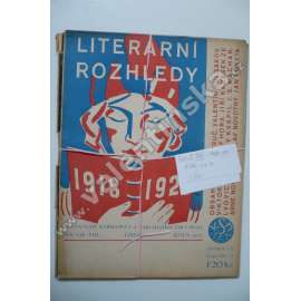 Literární rozhledy, 1928-29, sada čísel