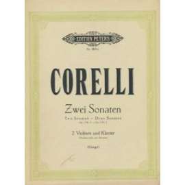 Zwei Sonaten (Corelli, 2 housle, klavír)