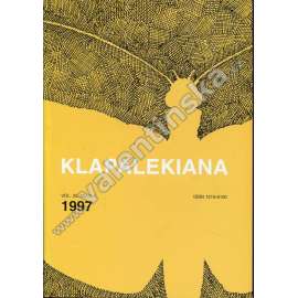 Klapalekiana, vol. 33, no. 3-4 (1997)