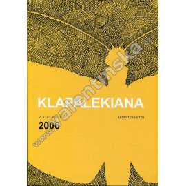 Klapalekiana, vol. 42, no. 1-3 (2006)