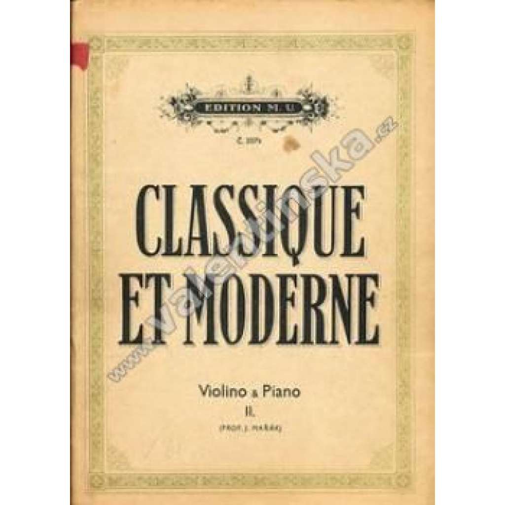 Classique et moderne II.