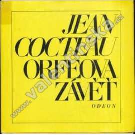 Orfeova závěť (edice: Odeon) [poezie, Jean Cocteau, mj. Modigliani, Max Jacob, Apollinaire]