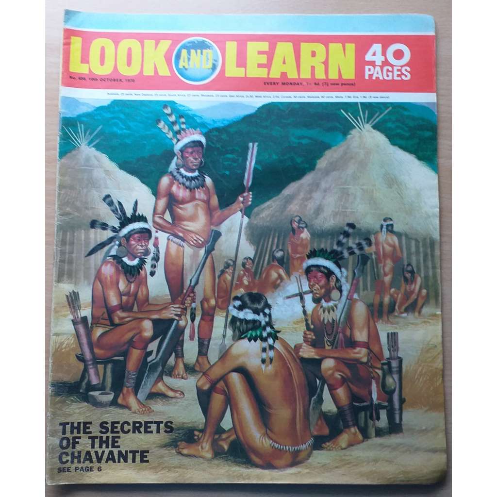 Look and Learn. No. 456, 10th October, 1970 [anglický časopis pro děti]