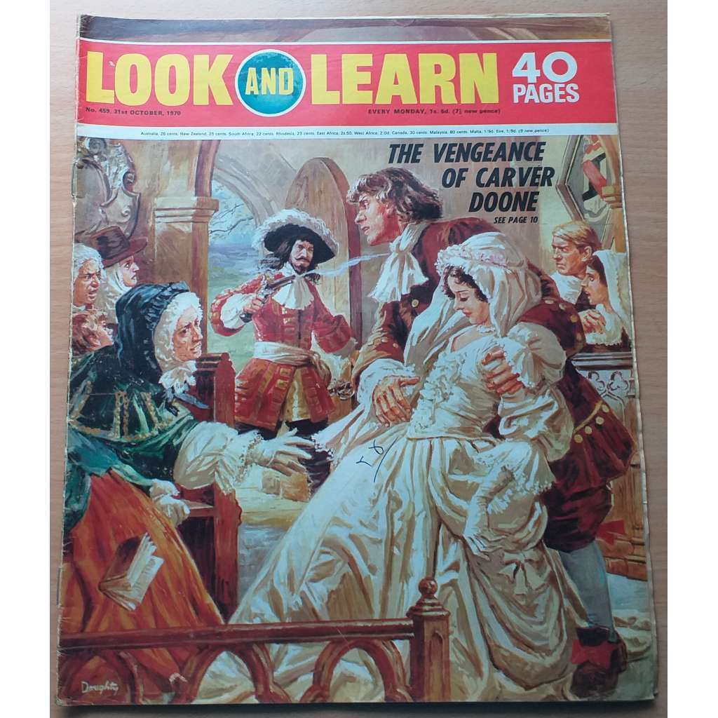 Look and Learn. No. 459, 31st October, 1970 [anglický časopis pro děti]