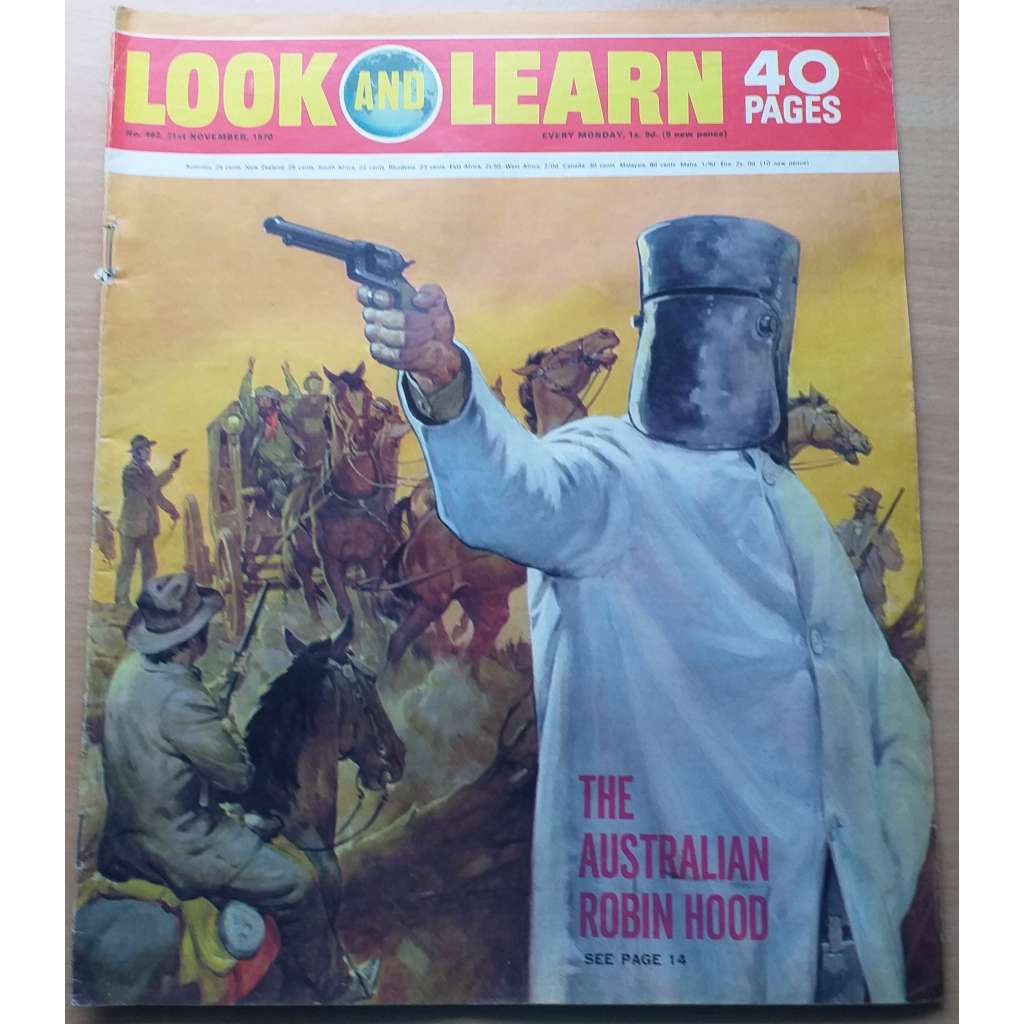 Look and Learn. No. 462, 21st November, 1970 [anglický časopis pro děti]