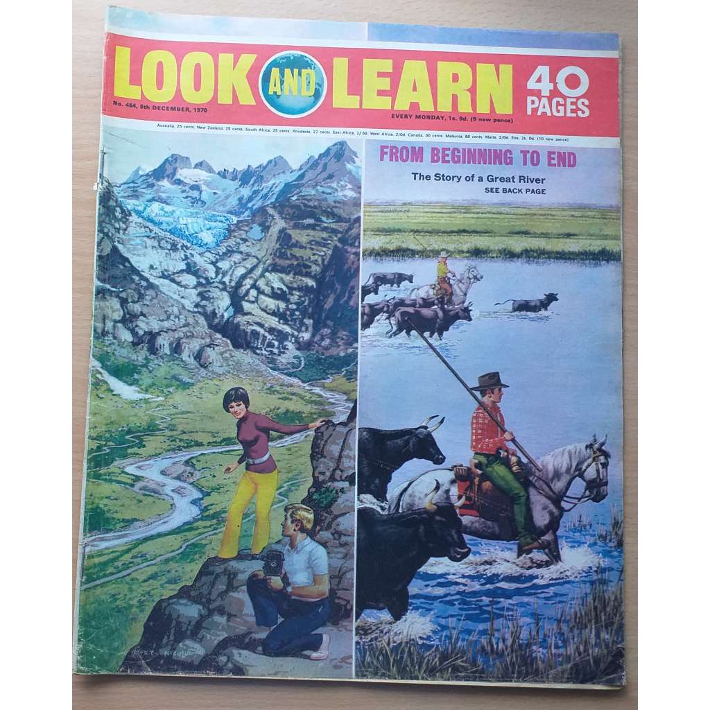 Look and Learn. No. 464, 5th December, 1970 [anglický časopis pro děti]