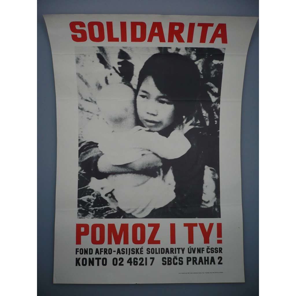 Solidarita pomoz i ty - fond afro-asijské solidarity 1972