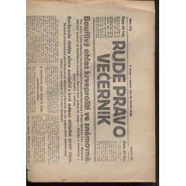 Rudé právo - večerník (12.6.1926) - 1. republika, staré noviny