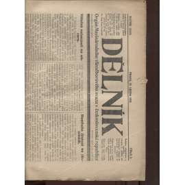 Dělník (27.1.1923) - 1. republika, staré noviny (ročník 27.)