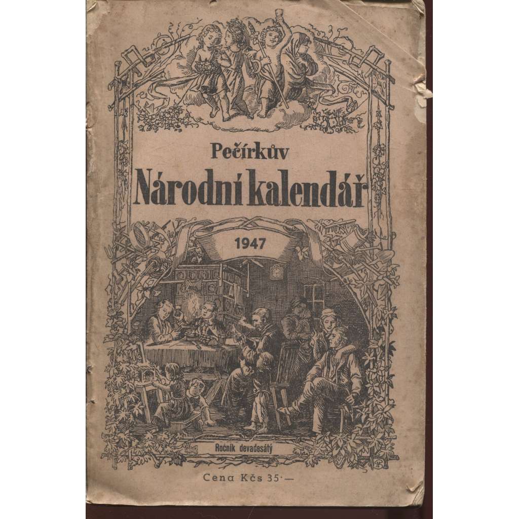Pečírkův Národní kalendář 1947 (roč. 90.)